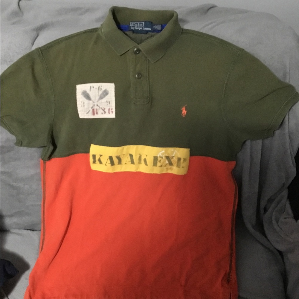 Polo by Ralph Lauren kayak expedition Lrg EUC